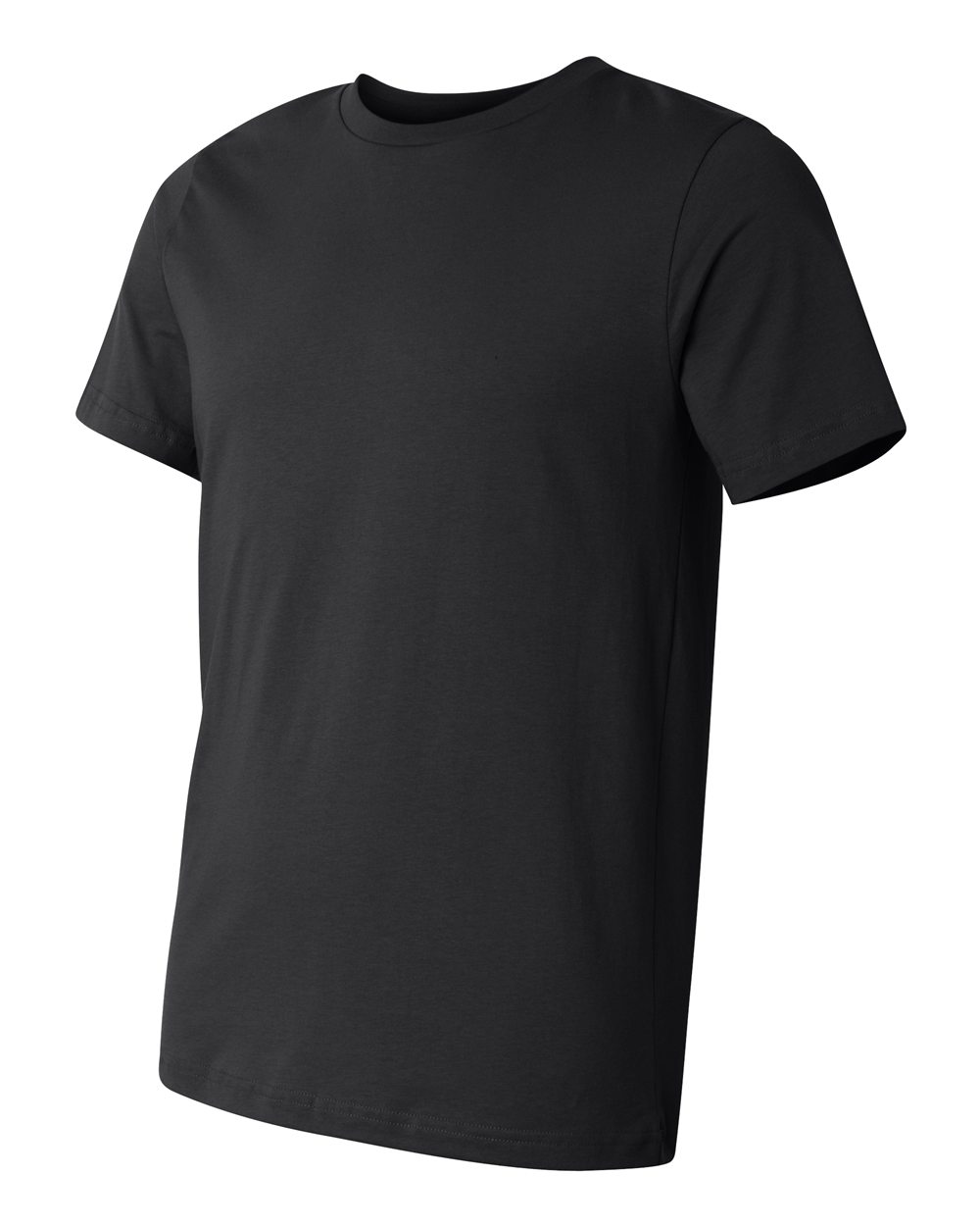 Black USA-Made Jersey Tee - 3001U