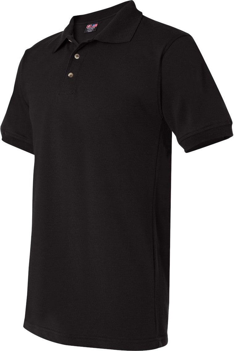 Black USA-Made Polo - 1000