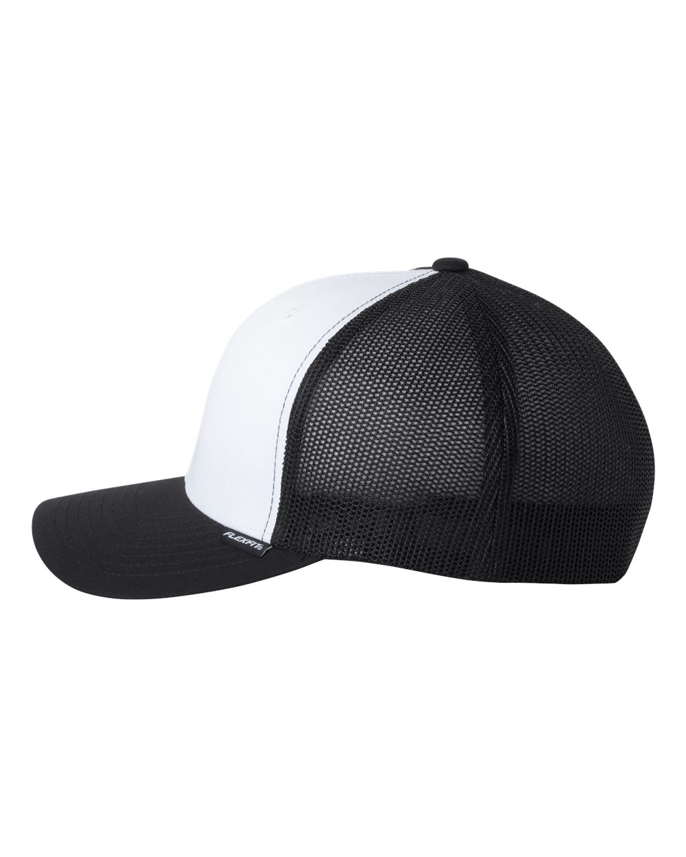 Black/ White/ Black Trucker Cap - 6511