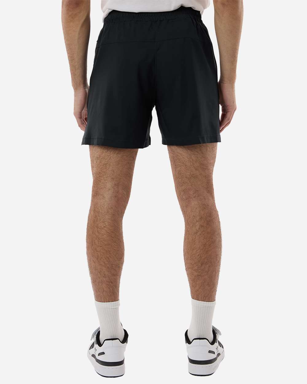 Black/ White Men's D4T Woven 7" Shorts - AT304