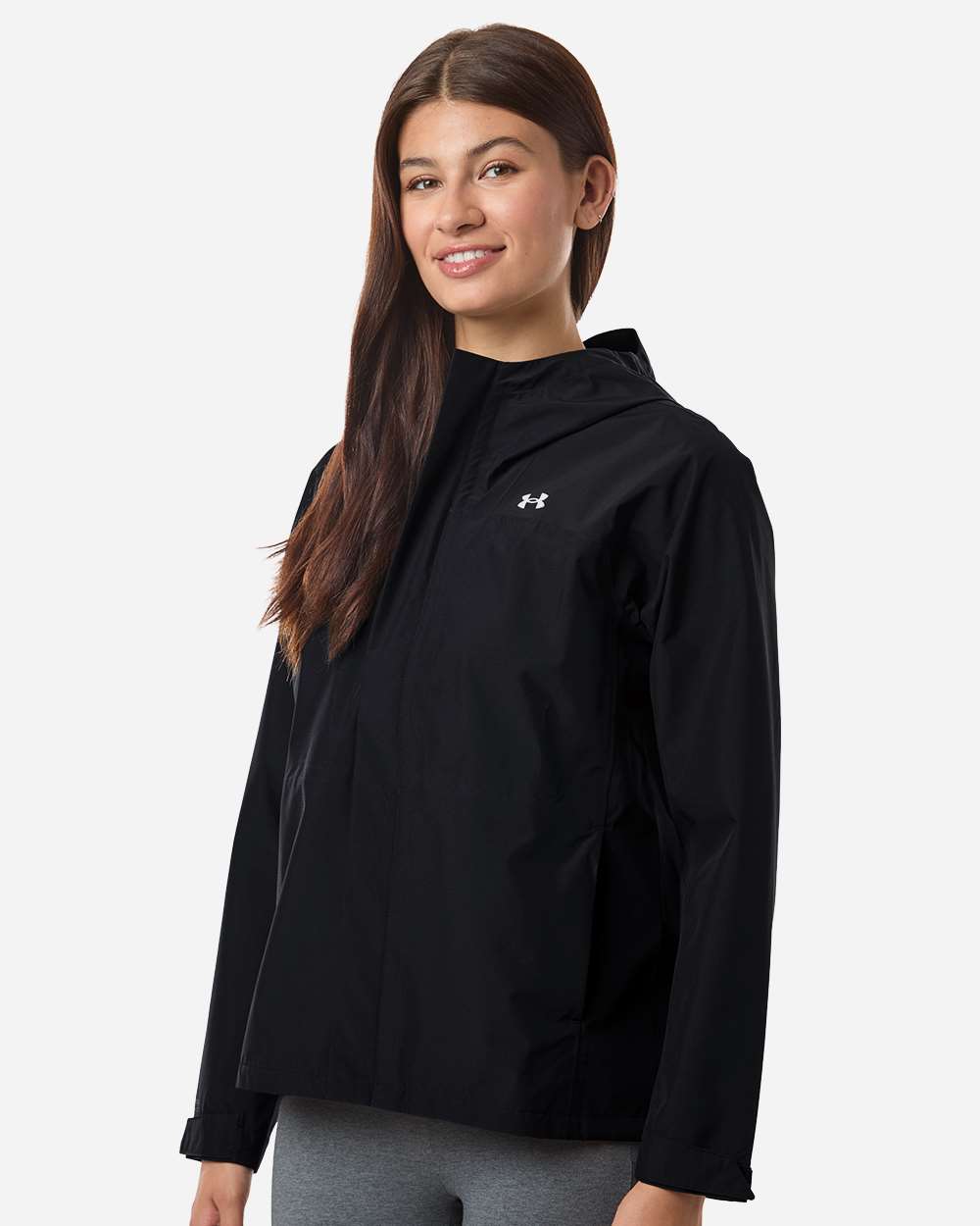 Black/ White Women's Cloudstrike Jacket - 6009571 plain