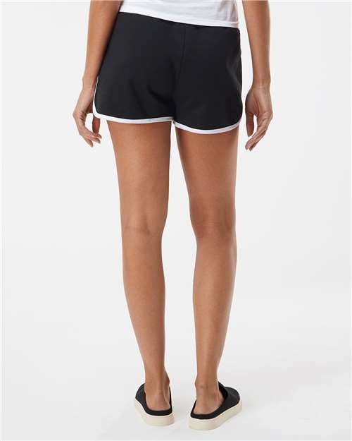 Black/ White Women’s Relay Shorts - R65