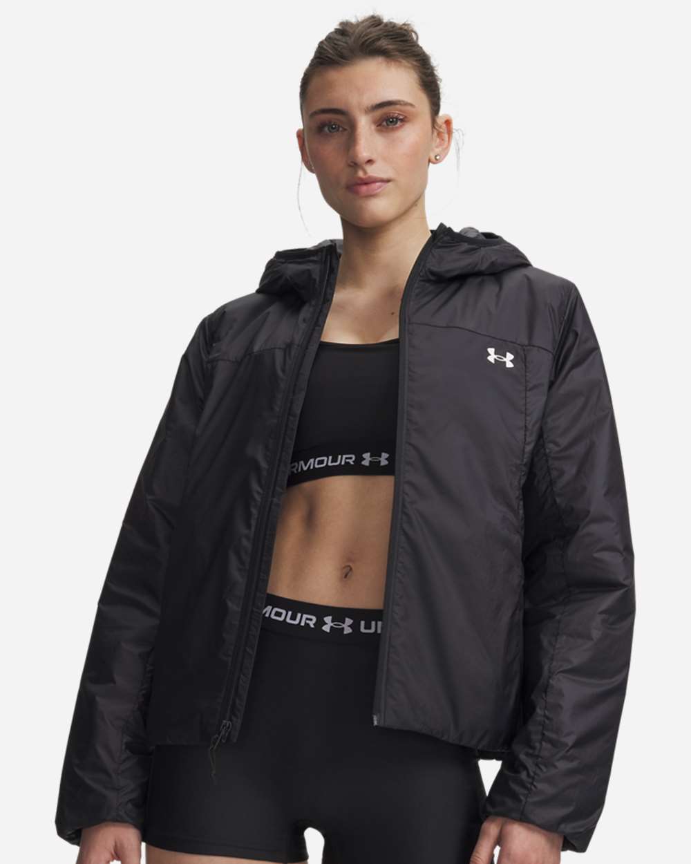 Black/ White Women's Venture Hybrid Jacket - 6011499