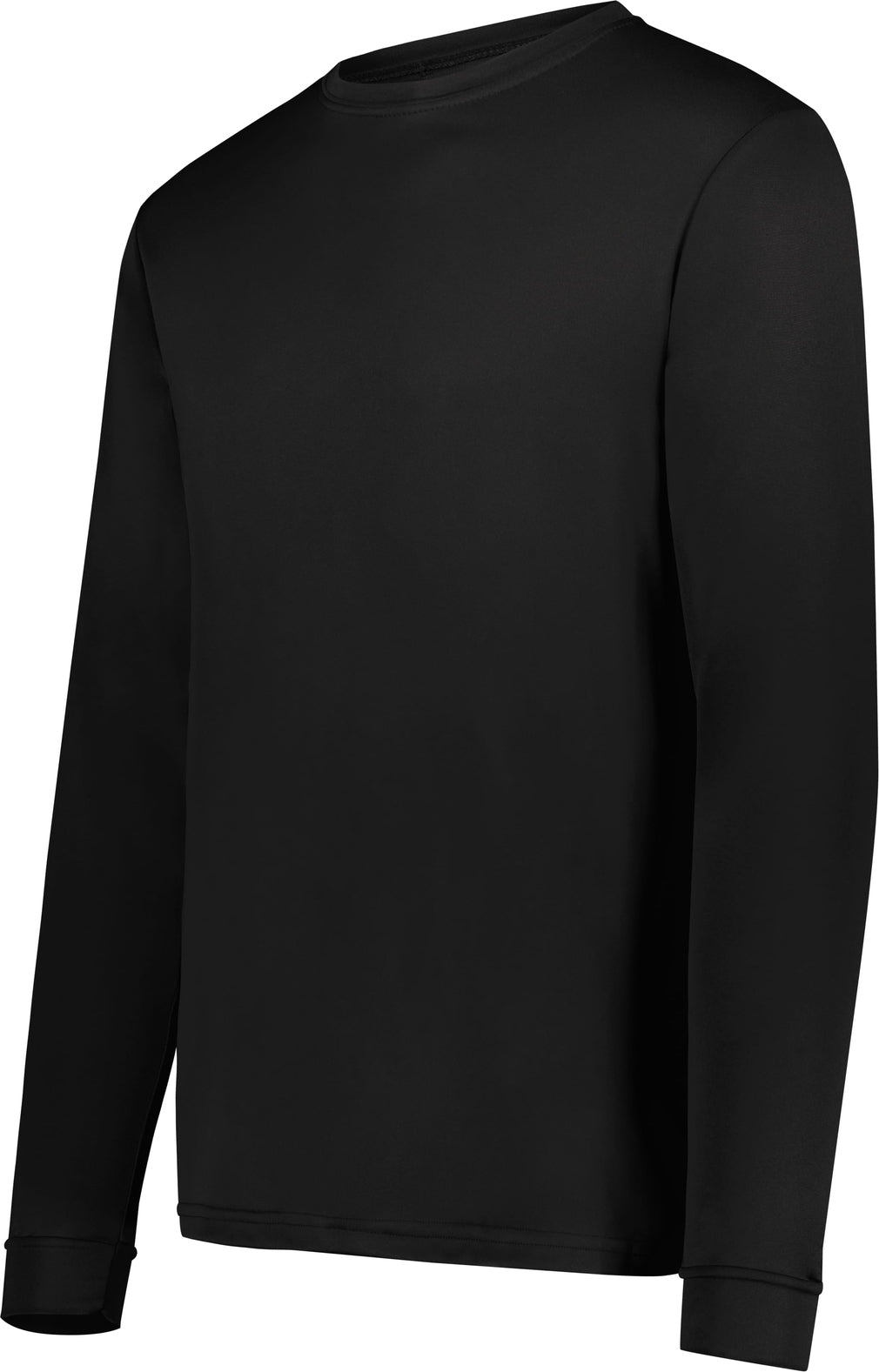 BLACK WICKING LONG SLEEVE T-SHIRT