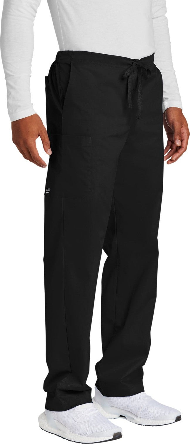 Black Wink Unisex Short WorkFlex Cargo Pant WW3150S