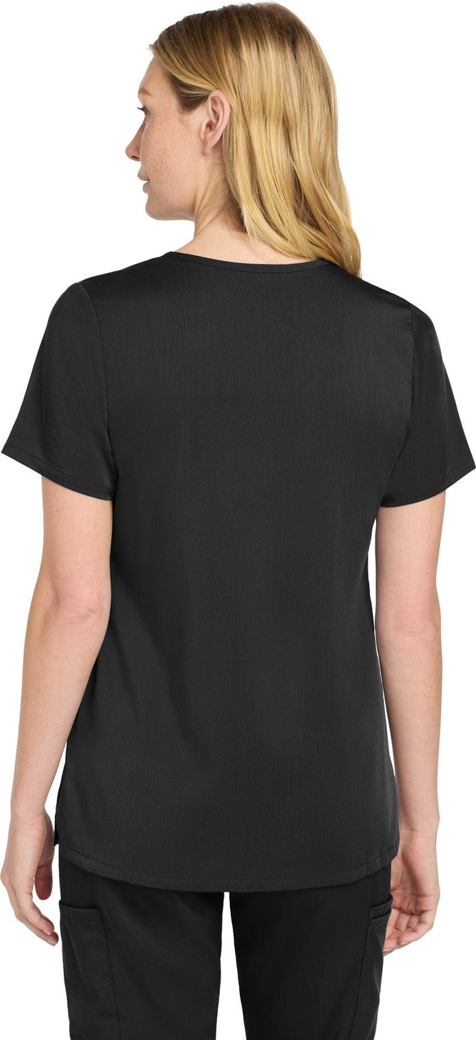 Black Wink Women's Premiere Flex V-Neck Top WW4168