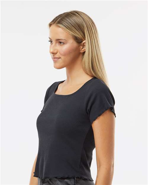 Black Women&#39;s Baby Rib T-Shirt - BW2403