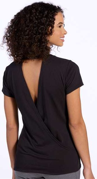 Black Women&#39;s Bella Crossback T-Shirt - BW2405