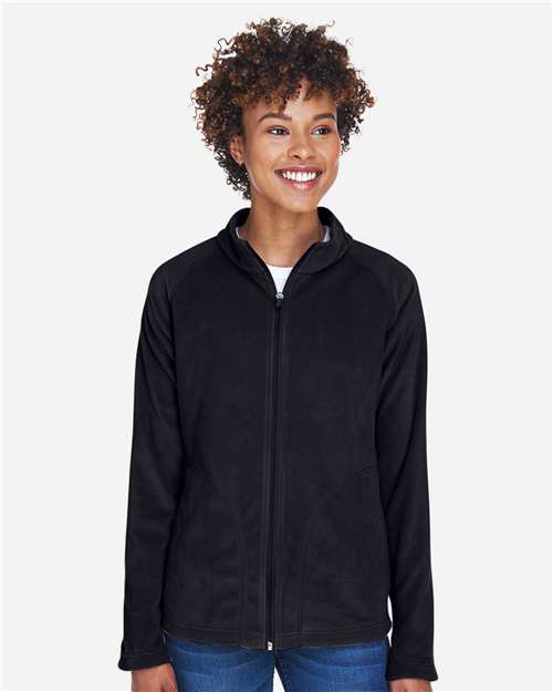Black Women&#39;s Campus Microfleece Jacket - TT90W