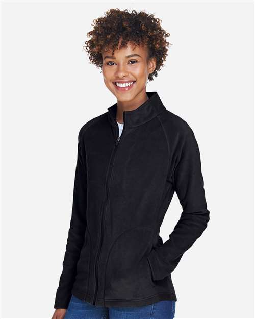 Black Women&#39;s Campus Microfleece Jacket - TT90W