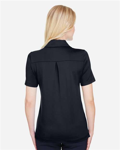 Black Women&#39;s CrownLux Performance® Range Flex Polo - DG21W