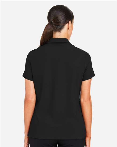 Black Women&#39;s CrownLux Performance® Windsor Welded Polo - DG110W