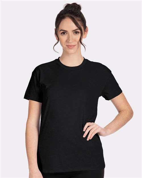 Black Women&#39;s CVC Relaxed T-Shirt - 6600