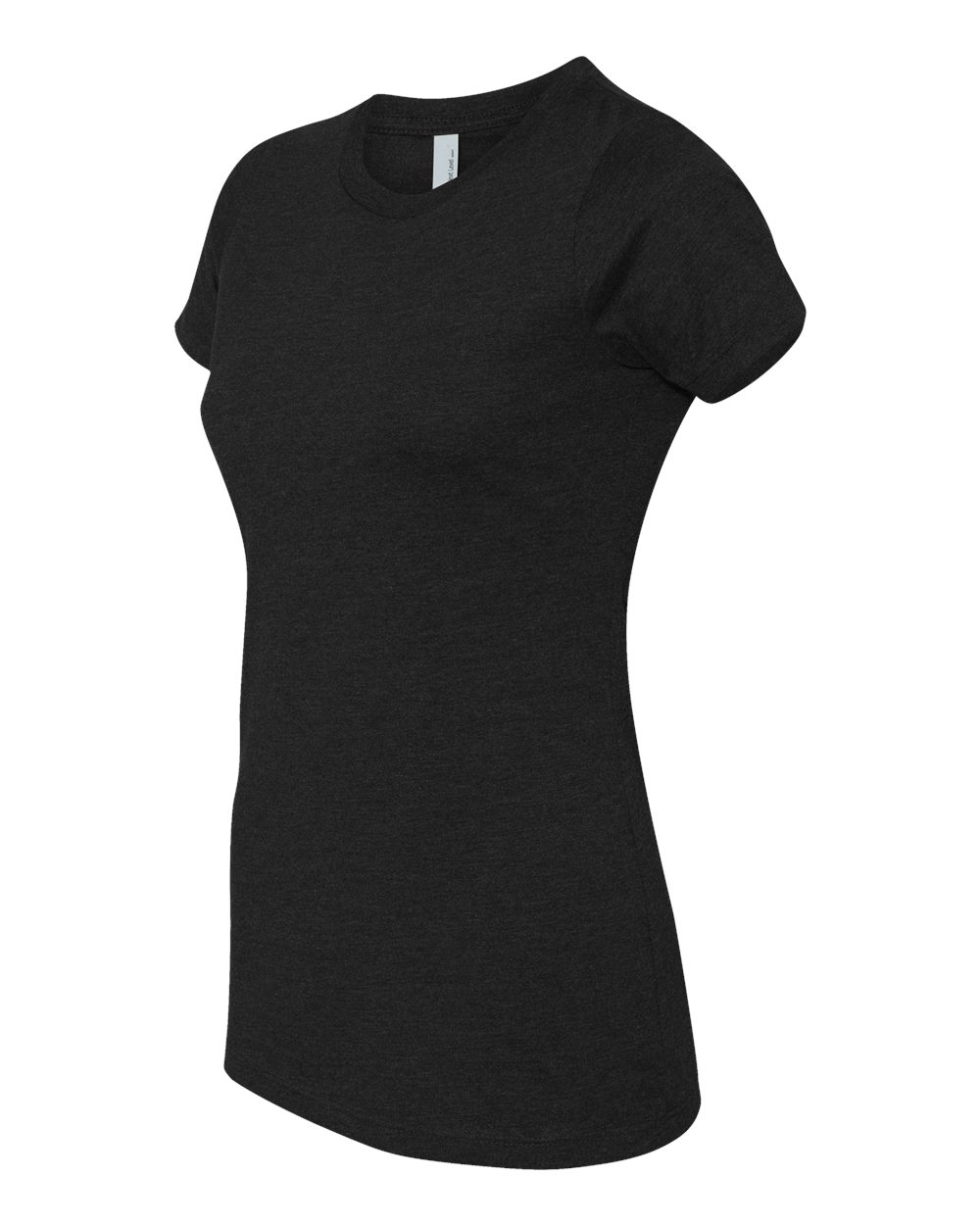 Black Women’s CVC T-Shirt - 6610