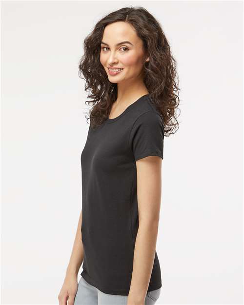 Black Women&#39;s Gold Soft Touch T-Shirt - 4810