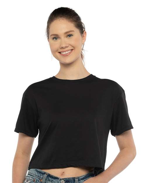 Black Women&#39;s Ideal Crop Top - 1580