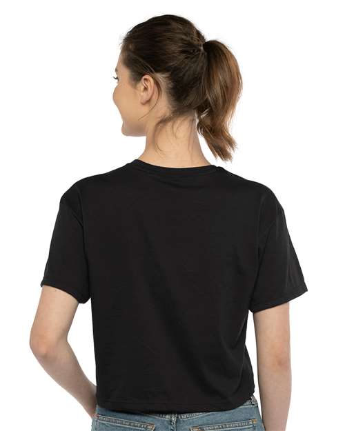 Black Women&#39;s Ideal Crop Top - 1580