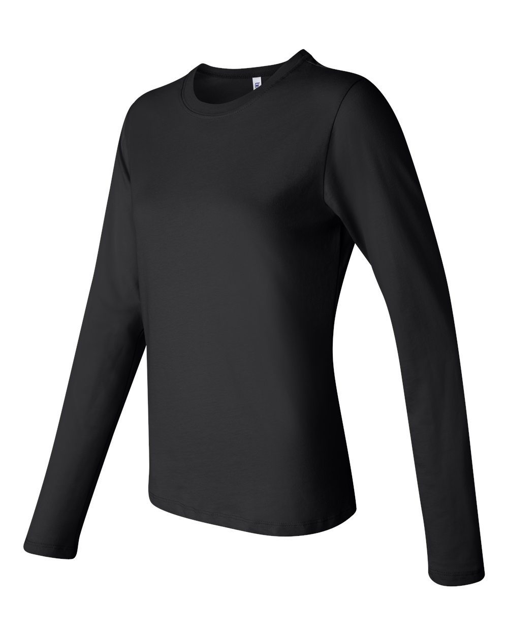 Black Women’s Jersey Long Sleeve Tee - 6500