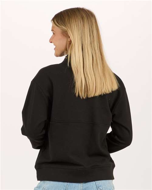 Black Women&#39;s Lace Up Pullover - BW5401