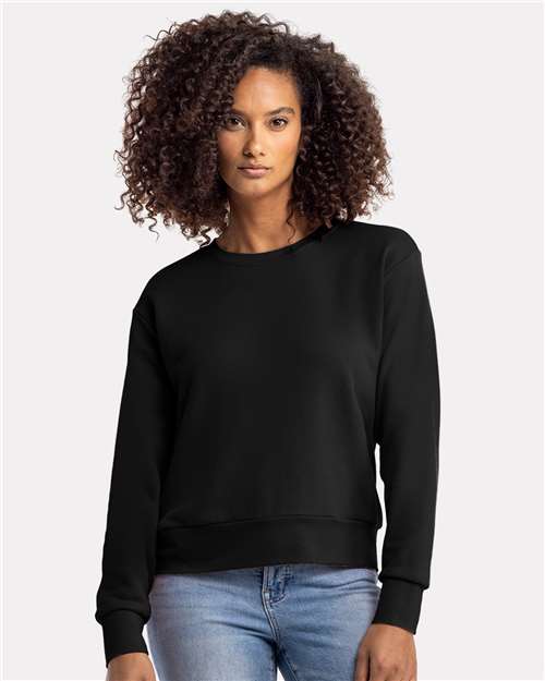 Black Women&#39;s Laguna Sueded Sweatshirt - 9084