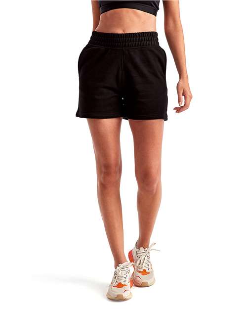 Black Women's Maria Jogger Shorts - TD062