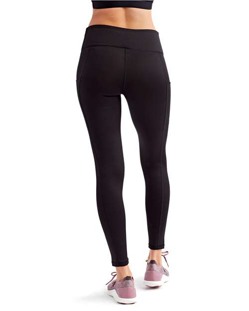 Black Women's Performance Leggings - TD531