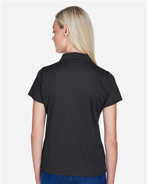 Black Women&#39;s Polyester Jersey Polo - M315W