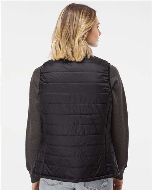 Black Women&#39;s Puffer Vest - EXP220PFV