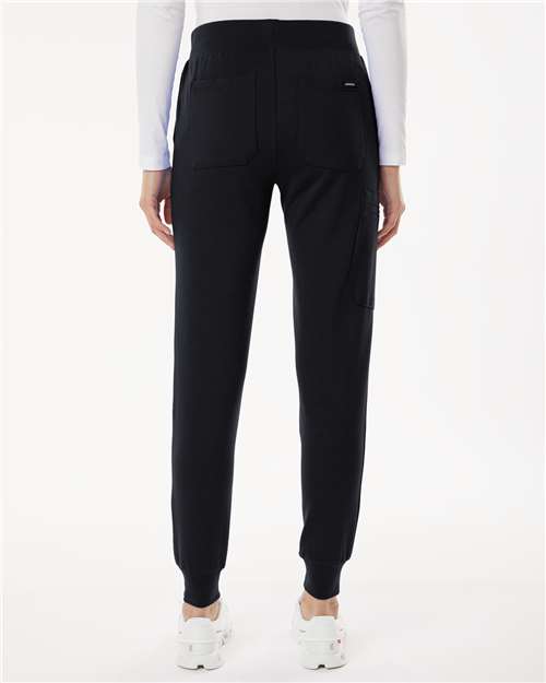 Black Women&#39;s Rubi Ultrasoft Scrub Joggers - Petite Sizes - W40001P
