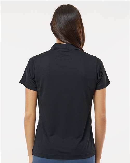Black Women's Saratoga Performance Mini Mesh Polo - 104