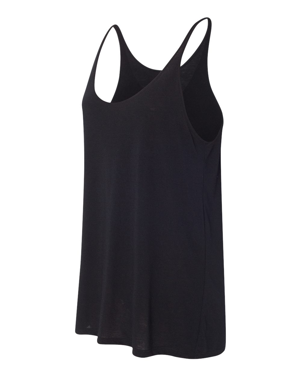Black Women's Slouchy Tank - 8838