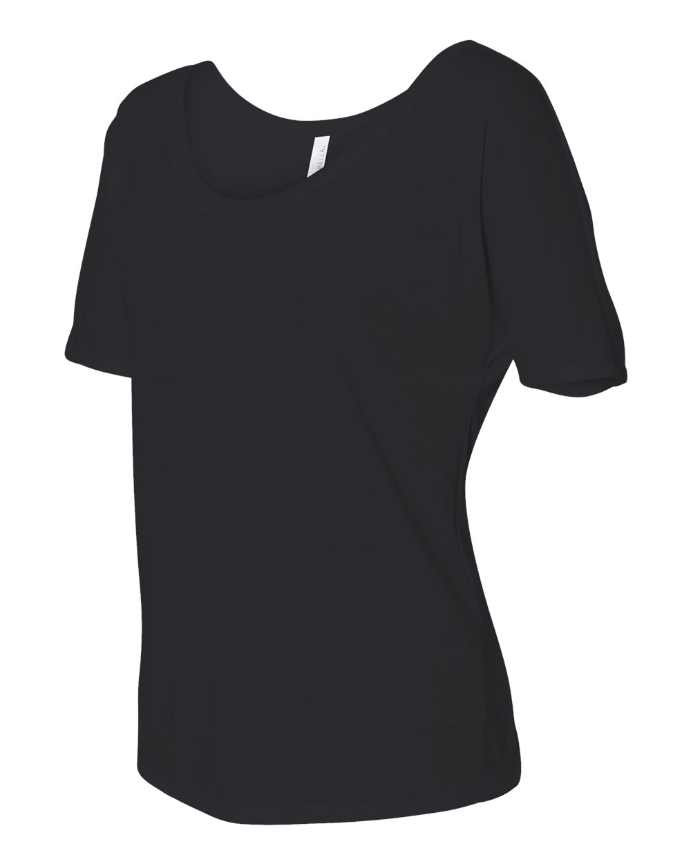Black Women’s Slouchy Tee - 8816