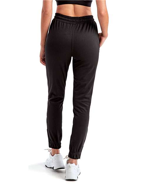 Black Womens Spun Dyed Jogger - TD499