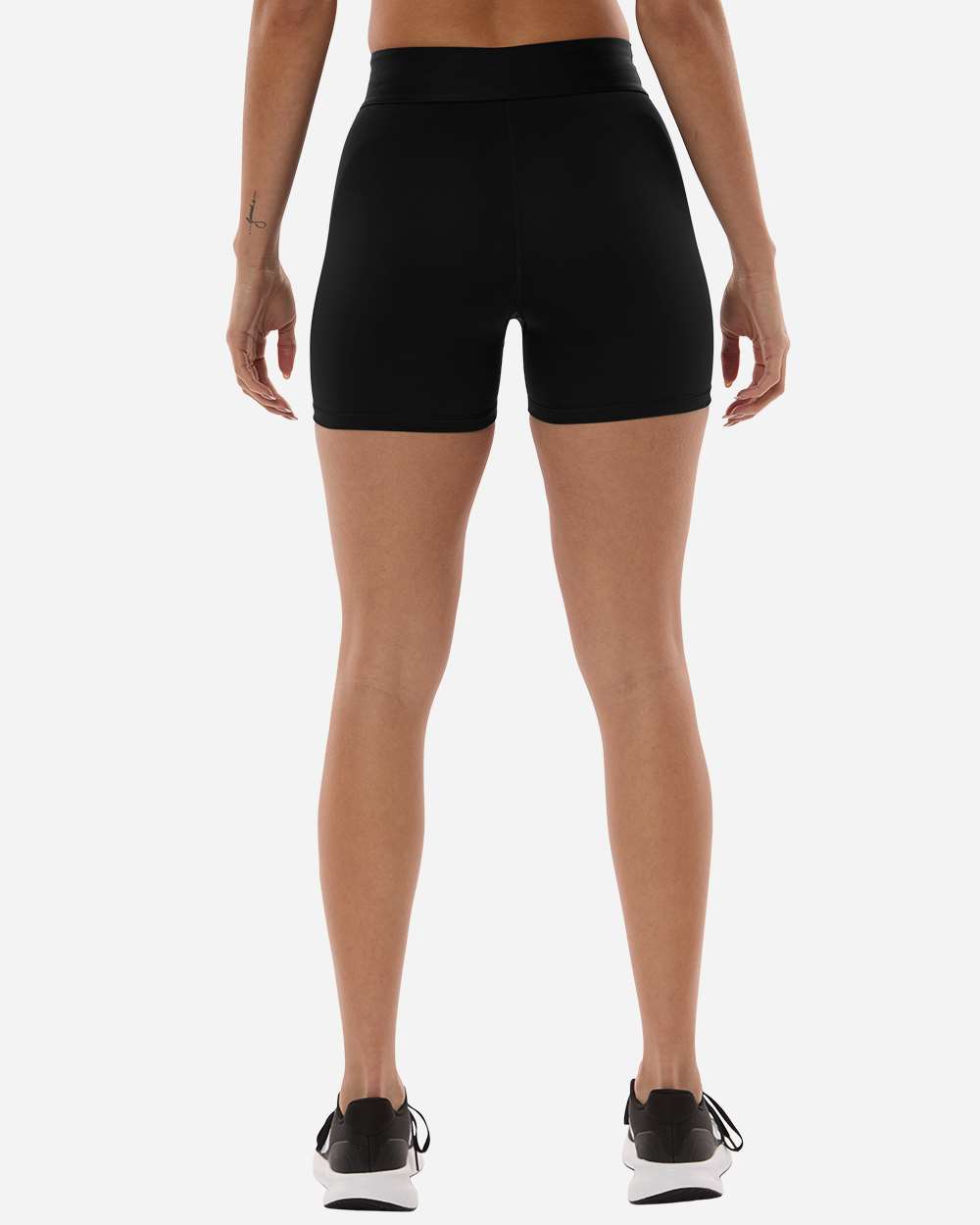 Black Women's Techfit Compression Shorts - AT310