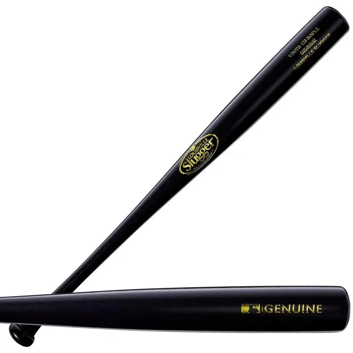 Louisville Slugger Youth Genuine Maple 125 Black Baseball Bat - Black