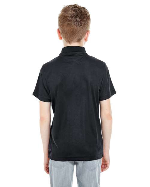 Black Youth Cool & Dry Mesh Piqué Polo - 8210Y
