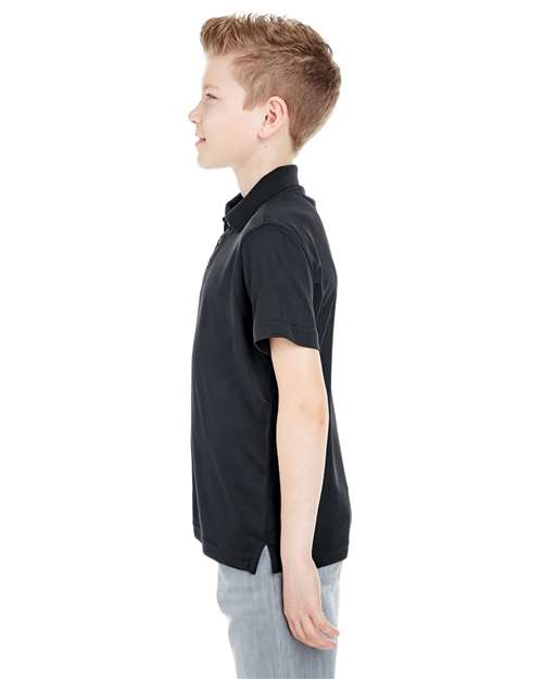 Black Youth Cool & Dry Mesh Piqué Polo - 8210Y