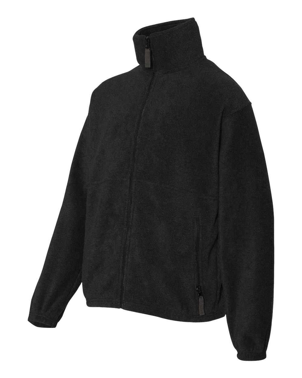 Black Youth Fleece Full-Zip Jacket - 4061