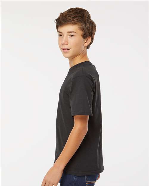 Black Youth Gold Soft Touch T-Shirt - 4850