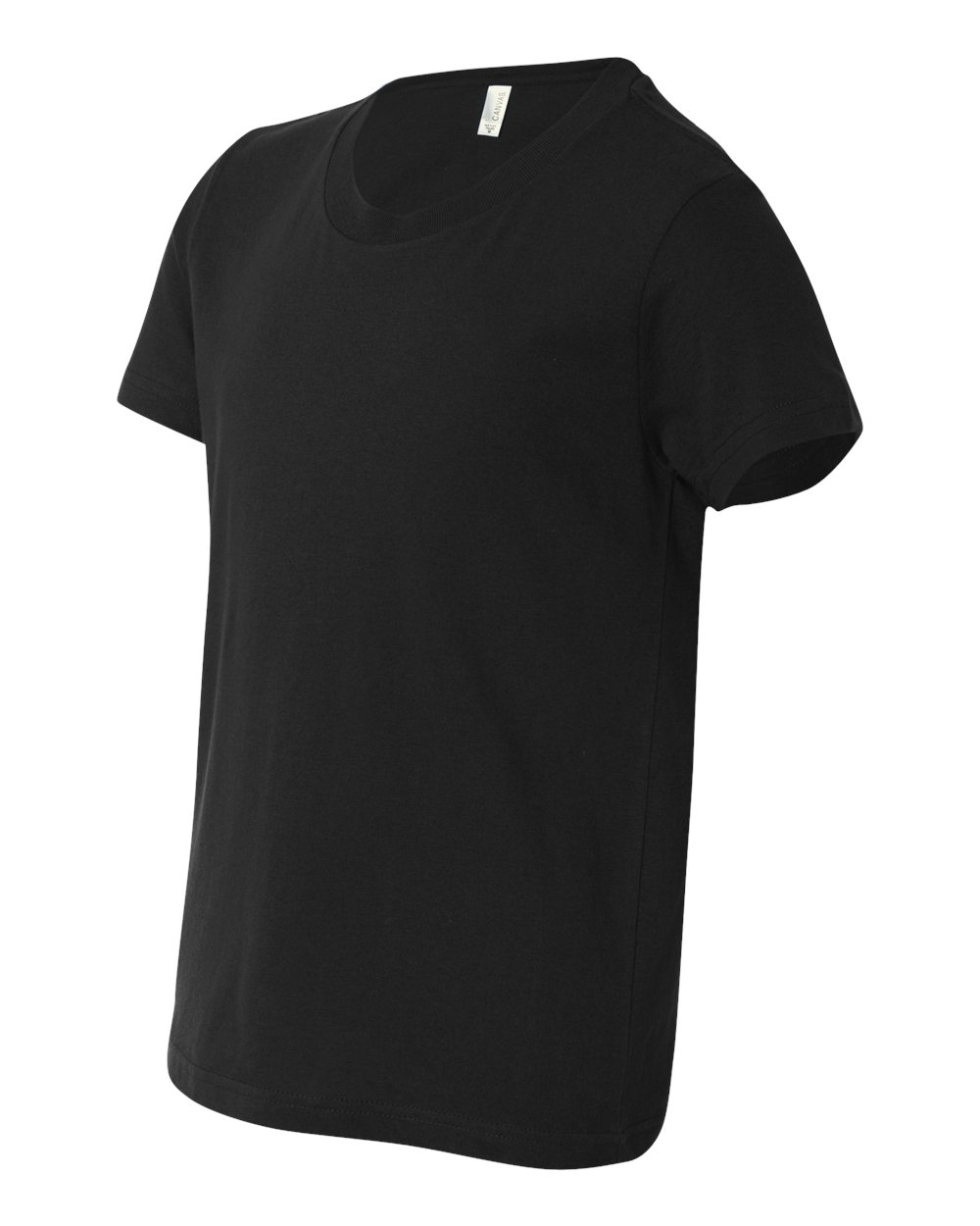 Black Youth Jersey Tee - 3001Y