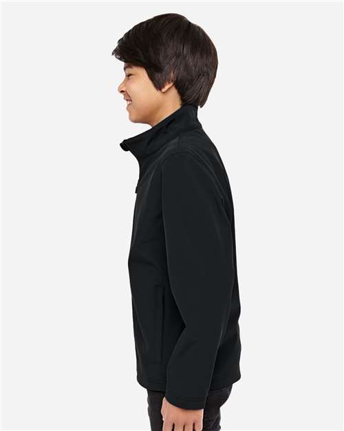 Black Youth Leader Soft Shell Jacket - TT80Y