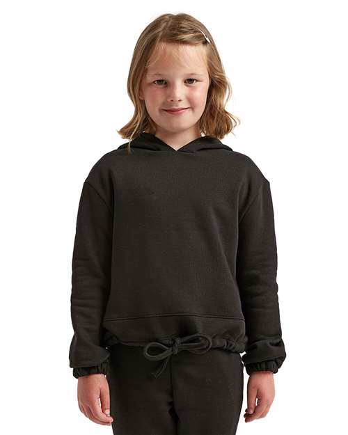 Black Youth Maria Hooded Sweatshirt - TD85B