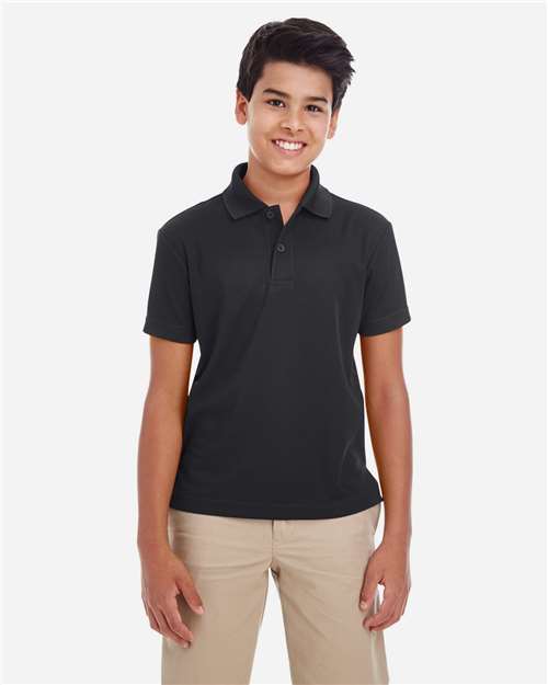 Black Youth Origin Performance Piqué Polo - 88181Y