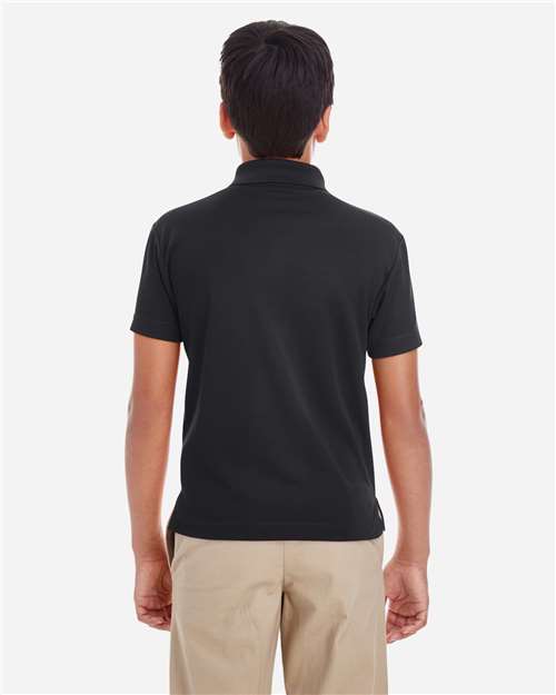 Black Youth Origin Performance Piqué Polo - 88181Y