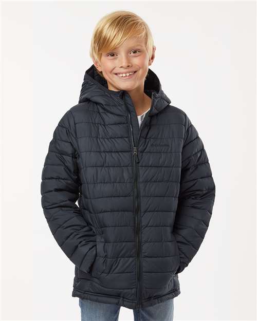Black Youth Powder Lite™ II Hooded Jacket - 209002