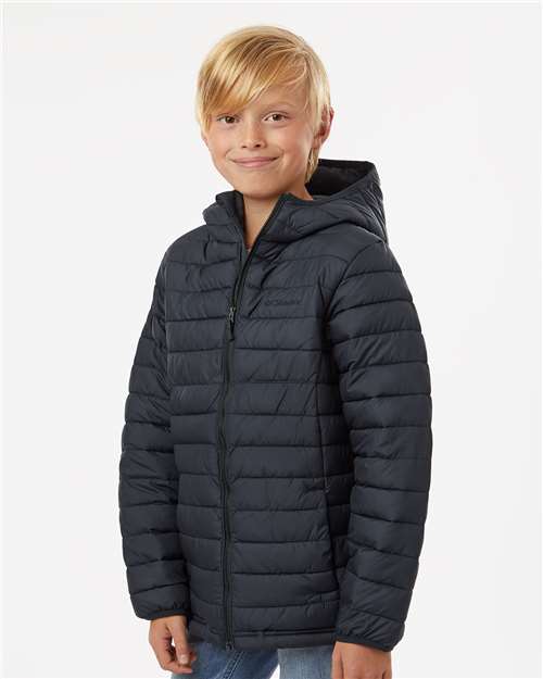 Black Youth Powder Lite™ II Hooded Jacket - 209002