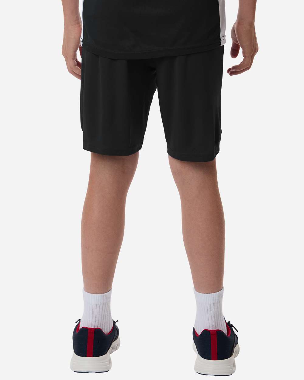 Black Youth Pro-Lock Performance 7" Shorts with Pockets - 48SH0Y
