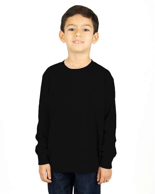 Black Youth Thermal T-Shirt - SHTHRMY