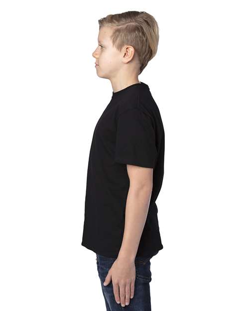 Black Youth Ultimate CVC T-Shirt - 600A