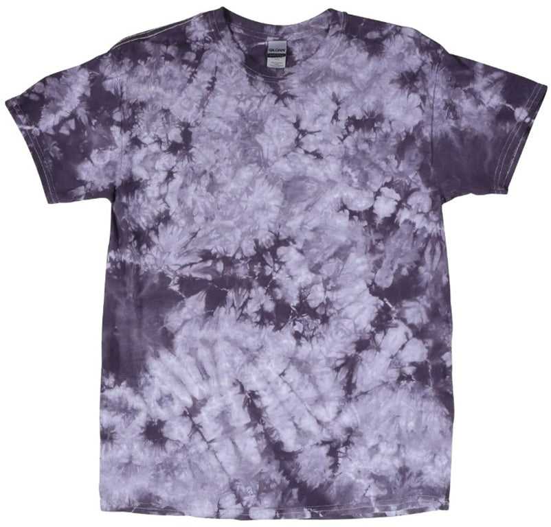 Dyenomite 20BCR Youth Crystal Tie-Dyed T-Shirt - Blackberry - HIT a Double - 1